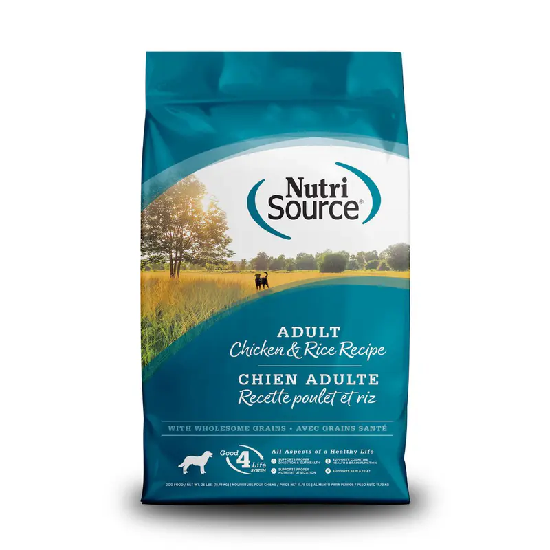 NutriSource Adulto Pollo y Arroz 26 lb