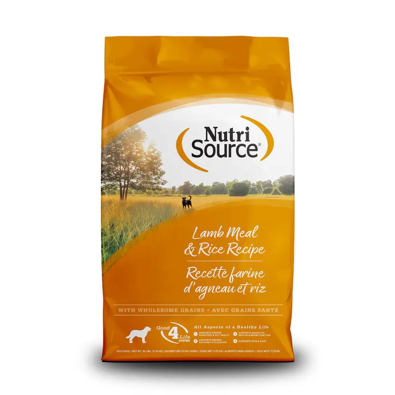 NutriSource Cordero y Arroz 26 lb