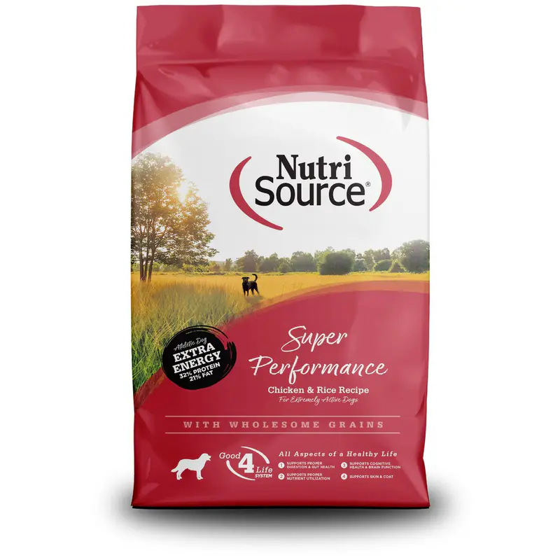 NutriSource Super Performance Pollo y Arroz 40 lb