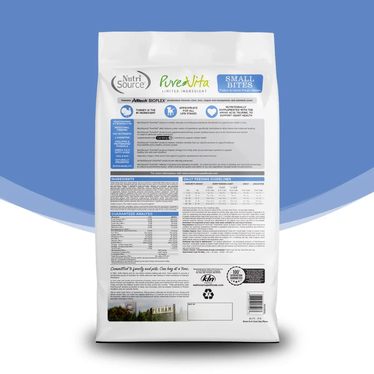 PureVita Grain Free Pavo y Camote 12 lb